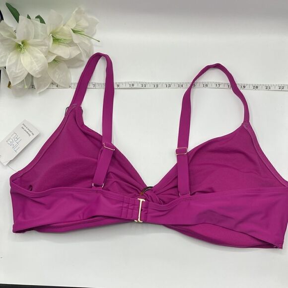 Swim Top & Mid Rise Split Skirt Bikini Bottom Swimsuit Bathing Suit Size 3X - Picture 16 of 16